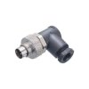 Binder 99-0409-70-04 Male 3.5-5mm Angle 4 Pin Cable Mount with Solder Terminal