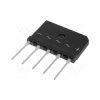 Mostek 20A 560V trójfazowy stojący 5PIN - DBI20-08B-DIO