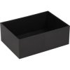 ABS enclosure, (L x W x H) 89 x 64 x 33 mm, black (RAL 9005), 1596B115-5, package with 5 pieces