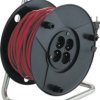 Bęben kablowy 50m 4 gniazda Szpula kablowa typ Typ E - gniazdo francuskie 10A 250 V