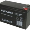 Akumulator; kwasowy bezobsługowy AGM; TV-12-7,2-AA; 12V; 7,2Ah; 151x65x94(101)mm; konektor 4,8 mm; Volcom; 2,5kg