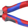 Knipex 22 02 160 do warsztatu Szczypce okrągłe proste stal elektrotechniczna chromowo-wanadowa 160 mm