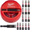 Zestaw bitów udarowych 15szt. z uchwytem magnetycznym 60mm w kasecie Shockwave Impact Duty MILWAUKEE