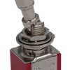 Przełącznik dźwigniowy Wł.-Wł. średnica wycięcia 6.35 mm DPDT RS PRO Panel Oczko lutownicze długość przełącznika 14.2 mm
