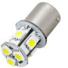 Ba15s 12V biała zimna 8xLed ChRL 6099