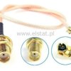 Adapter SMA żeńskie U.FL ( IPX) ( przewód 40cm )