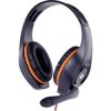 Gembird GHS-05-O Stereo On-ear headset Black Orange Corded Volume control