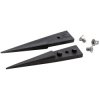 Ideal Tek A259CF Tweezers Tips, ESD Safe, Scratch-Proof, 40mm, 1 Pair