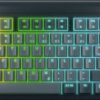 G80-3883HJADE-22 Gaming keyboard, USB, RGB, MX Low Profile Speed, black, DE