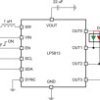 Synchronous boost 4 x 3 matrix RGB LED driver with I2C and auto animation control