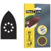 Flexovit 63642526402 Detail Hook & Loop Sanding Sheets 105 x 175mm Coarse 50G
