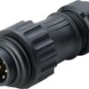 Złącze okrągłe 7-pinowe Kabel Gniazdo RS PRO Męski IP67 WA22