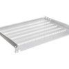 Półka 19cali 1U G/350 szary (RAL 7035) z podporą TN-19-350-1U-GY
