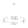 Lampa Wisząca (Koło) Genesis White 10Xgu10 Ml0374 Milagro