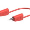 Przewód pomiarowy 64.1032-02522, 19A, 30 → 60V, kolor: Czerwony, dł. 25cm, Staubli