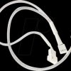 PGW-AC-KOL-159 Kolink 1-to-2 PWM fan splitter cable, 35 cm, braided, white