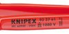 ESD precision tweezers, insulated, antimagnetic, stainless steel, 130 mm, 92 27 61