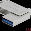 54076 USB 3.2 Gen 1 USB-C™ + Type-A Memory Stick 128 GB - Metal Housin