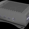 RB-ALUCASEP4+06 Housing for Raspberry Pi 4, aluminium, black