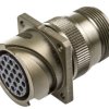 Złącze 19-pinowe Żeński Amphenol Limited Żeński Montaż ścienny MIL-DTL-5015 rozmiar 20