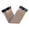 Rapid RW-D40-MF Jumper Wire Ribbon Dupont Cable M-F 40 Way Ribbon 200mm