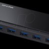 UH720 7-port USB 3.0 hub including power supply unit - 2x charging por