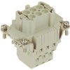 Wkładka złącza dużej mocy 6-pinowe HARTING Żeńskie 16A 933 6 2.5 mm² Kabel Prosty