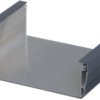 Bopla ASPU 1850-0100 7024 (94342100) - asymetryczny profil aluminiowy otwarty (187 x 54,6 x 100 mm)