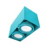 Lampa Sufitowa Blocco Turkus 2X7w Gu10 Led Ml845 Milagro