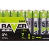 Bateria alkaliczna LR03 / AAA 1,5V RAVER ULTRA B79118 /opakowanie 8szt./