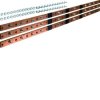 Univers Szyna pozioma Cu do rozł. listwowych NH1/2/3 6-pol. 40x10mm (3 szt) UM10M