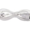 Przedłużacz 1-Gniazdo Z/U 5M /H05vv-F 3X1/ Biały P0115