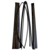 Zestaw Rurek Termokurczliwych, 3/5/8/10/15-50Cm, Czarne 08322 /5Szt./