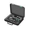 Wera 05003596001 8100SB/4 38-Piece Zyklop Imperial Ratchet Set, 3/8in Drive