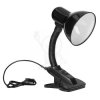 Klips lampka E27 max 10W 230V Lasta 4846 czarna
