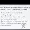 1600 mAh, Li-Ion for AMAZON Kindle Paperwhite 2013