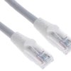 Kabel kategorii 6, Szary, Wtyk RJ45/męski RJ45dł.: 10m, mat. koszulki: PVC