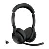 Jabra Evolve2 55 UC Stereo mit Link380c/ Słuchawki nauszne czarny