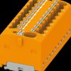 1047427 PTFIX distributor block, 4/18x1.5, orange