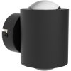 LightMe LM85813 wall light LED GX53 10W monochrome black wall light