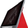 Etui na tablet STM Goods Dux Plus DUO czerwony (przezroczysty)