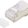 TRU COMPONENTS Złącze RJ45 WTYK MODUŁOWY CAT 6A TC-9878248 złącze męskie proste 1 szt.