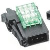 Złącze RITS 4-pinowe raster: 2.0mm Montaż na kablu TE Connectivity