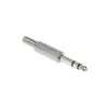 WTYK JACK 6,3mm STEREO METALOWY NA KABEL