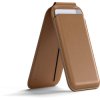 Satechi Magnetic Wallet Stand Leder Case Apple brązowy ST-VLWN