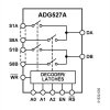 Latchable Differential 8 Channel Multiplexer (Latched ADG507A)