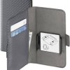 Hama Smart Move Carbon XL Futerał booklet uniwersalny Universal szary 177590