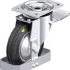 Blickle 938423 L-RD 162R-ST-FA-FS Rolka obrotowa z blachy stalowej Średnica koła: 160 mm Maksymalne obciążenie: 225 kg 1