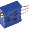 Potencjometr dostrojczy 2kΩ THT 0.5W 19 (elektryczny), 22 (mechaniczny) -zwoje Regulacja górna 2,2 mm