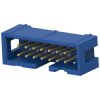 Pin header, 14 pole, pitch 2.54 mm, straight, blue, 2-1761603-5